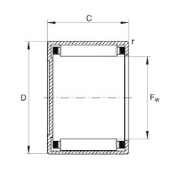 Bearing BCE47 INA