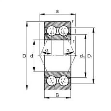 Bearing 3005-B-TVH FAG