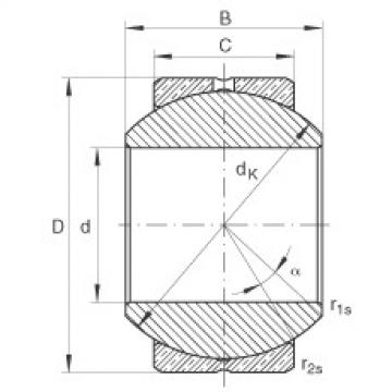 Bearing GE12-PB INA