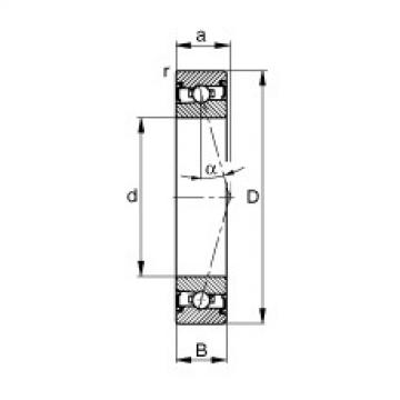 Bearing HSS7007-C-T-P4S FAG