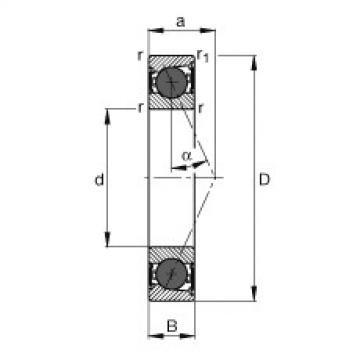 Bearing HCB7014-E-2RSD-T-P4S FAG