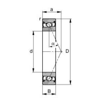 Bearing HSS7019-E-T-P4S FAG