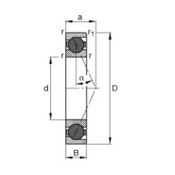 Bearing HCB71900-E-T-P4S FAG