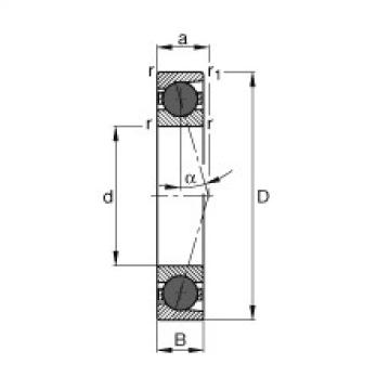 Bearing HCB7005-C-T-P4S FAG