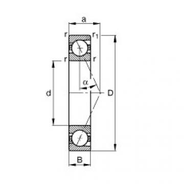 Bearing B7009-E-T-P4S FAG