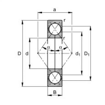 Bearing QJ314-MPA FAG