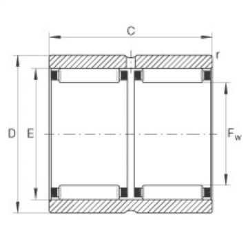 Bearing RNAO20X28X26-ZW-ASR1 INA