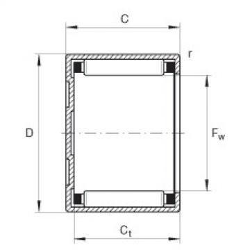 Bearing BK2516 INA