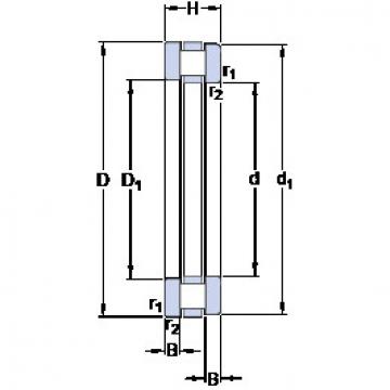 Bearing 81107 TN SKF