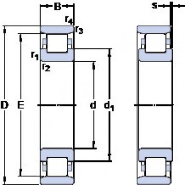 Bearing N 205 ECP SKF