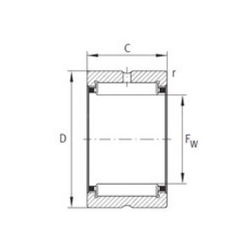 Bearing 8E-NK33X60X20-3 NTN