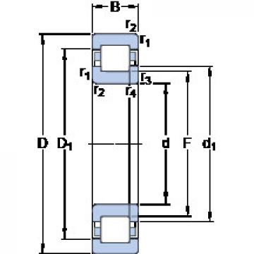 Bearing NUP 209 ECP SKF