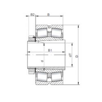 Bearing 23936 KCW33+H3936 ISO