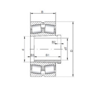 Bearing 23940 KCW33+AH3940 ISO