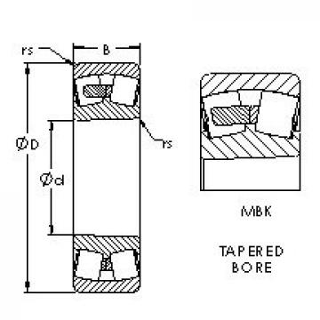 Bearing 23936MBK AST