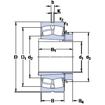 Bearing 22238 CCK/W33 + H 3138 SKF