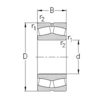 Bearing 23968-MB-W33 NKE