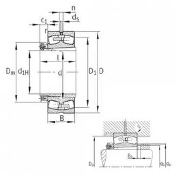 Bearing 239/900-K-MB+H39/900 FAG