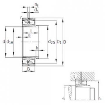 Bearing 23972-K-MB+AH3972G FAG