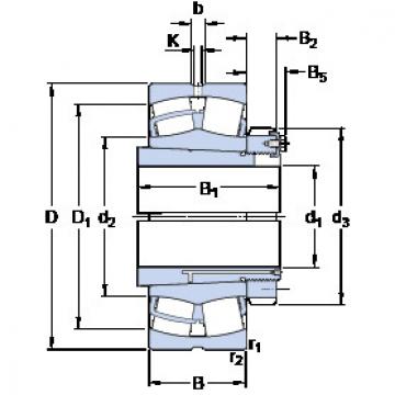 Bearing 23164 CCK/W33 + OH 3164 H SKF