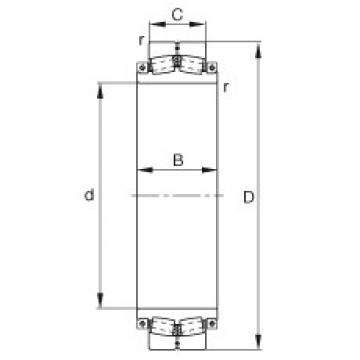 Bearing 239SM530-MA FAG