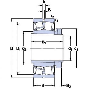 Bearing BS2-2226-2CS5K/VT143 + H 2326 L SKF