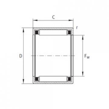 Bearing BK2538-ZW" INA