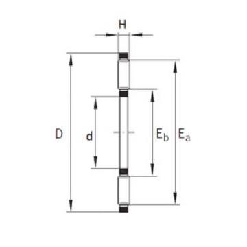 Bearing AXK320X350X5 INA