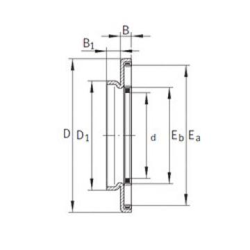 Bearing AXW12 INA