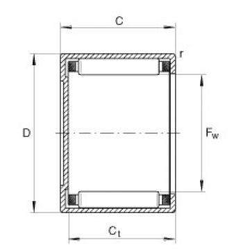 Bearing BK0808 INA