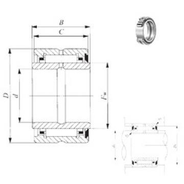 Bearing BRI 284828 U IKO