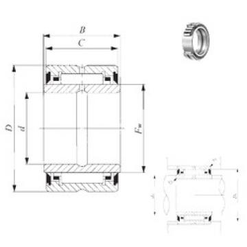 Bearing BRI 102216 UU IKO