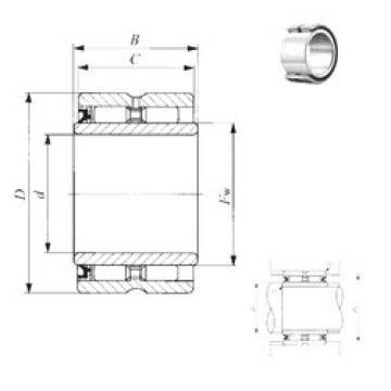 Bearing GBRI 102216 U IKO