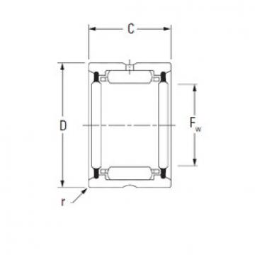 Bearing HJ-162416,2RS KOYO