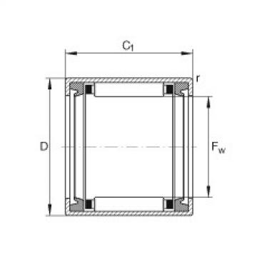 Bearing HK1620-2RS INA