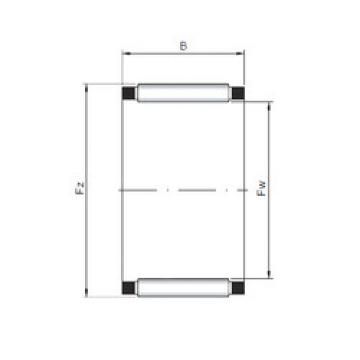 Bearing K06x09x08 ISO