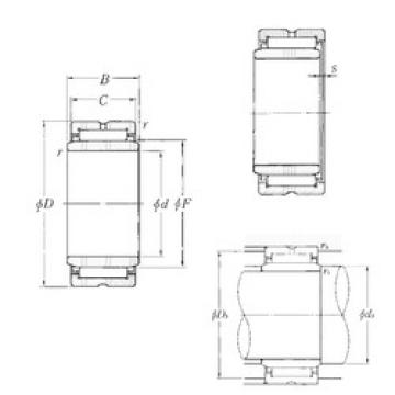 Bearing MR12415448+MI-10412448 NTN