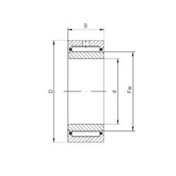 Bearing NA4005 V ISO