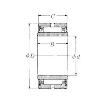 Bearing NA6907TT NSK