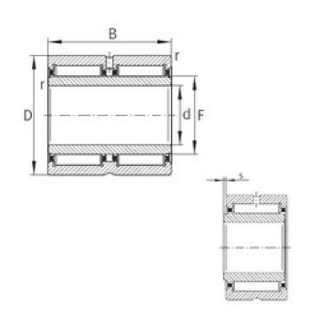 Bearing NA6917-ZW-XL INA