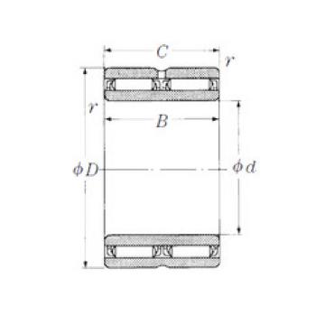 Bearing NAFW203526 NSK