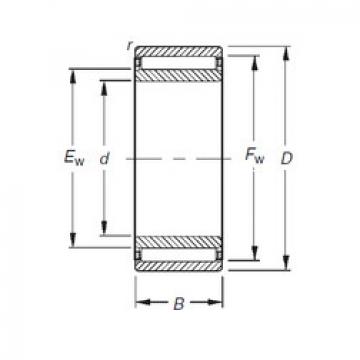 Bearing NAO12X24X20 Timken