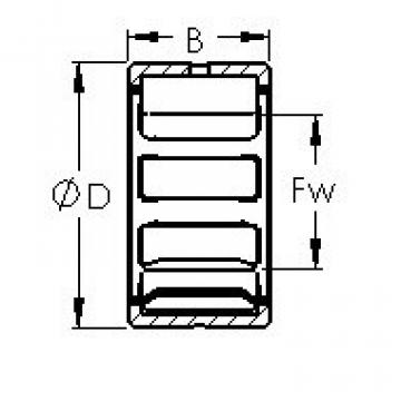 Bearing NK17/16 AST