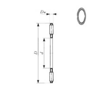 Bearing NTB 130170 IKO