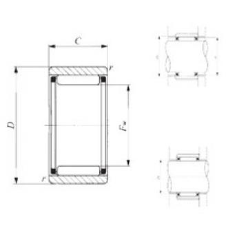 Bearing RNAF 142213 IKO