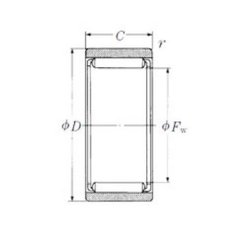 Bearing RNAF101710 NSK