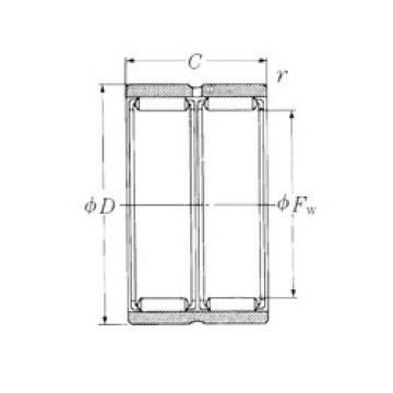 Bearing RNAFW202826 NSK