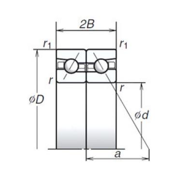 Bearing 105BAR10H NSK