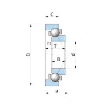 Bearing 180BN19W NACHI