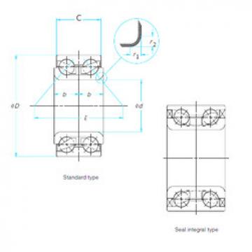 Bearing 30BWD04 NSK